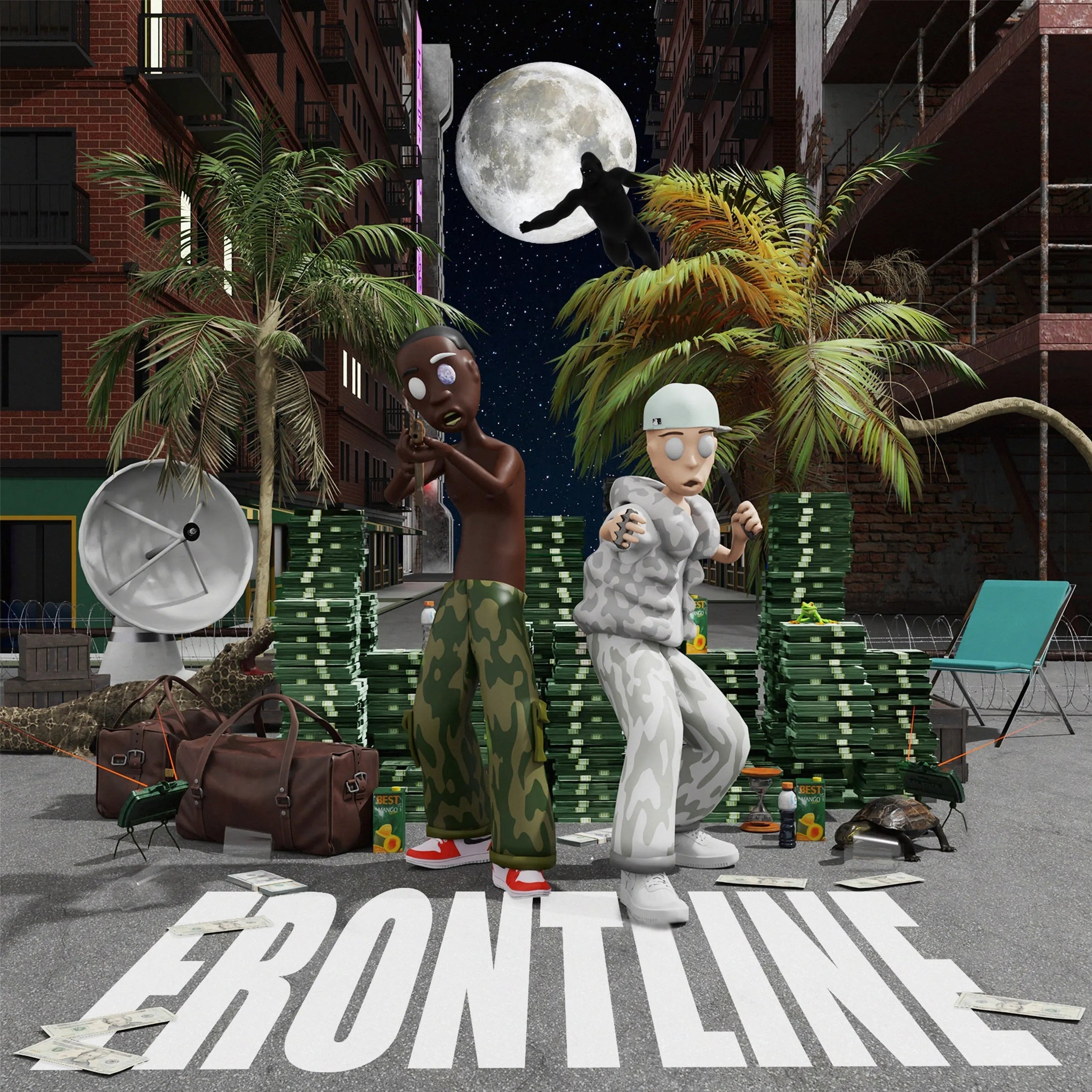 Axell, Low-Red – Frontline - Patta
