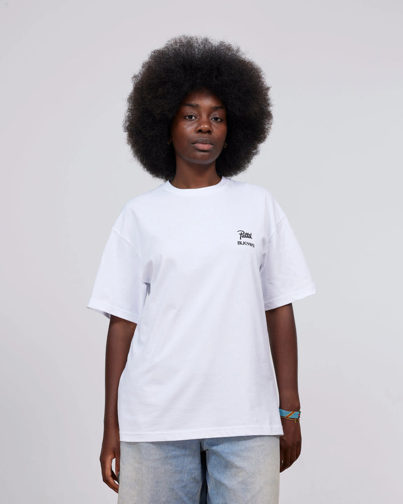 Patta x BLK NWS T-Shirt (White) Patta