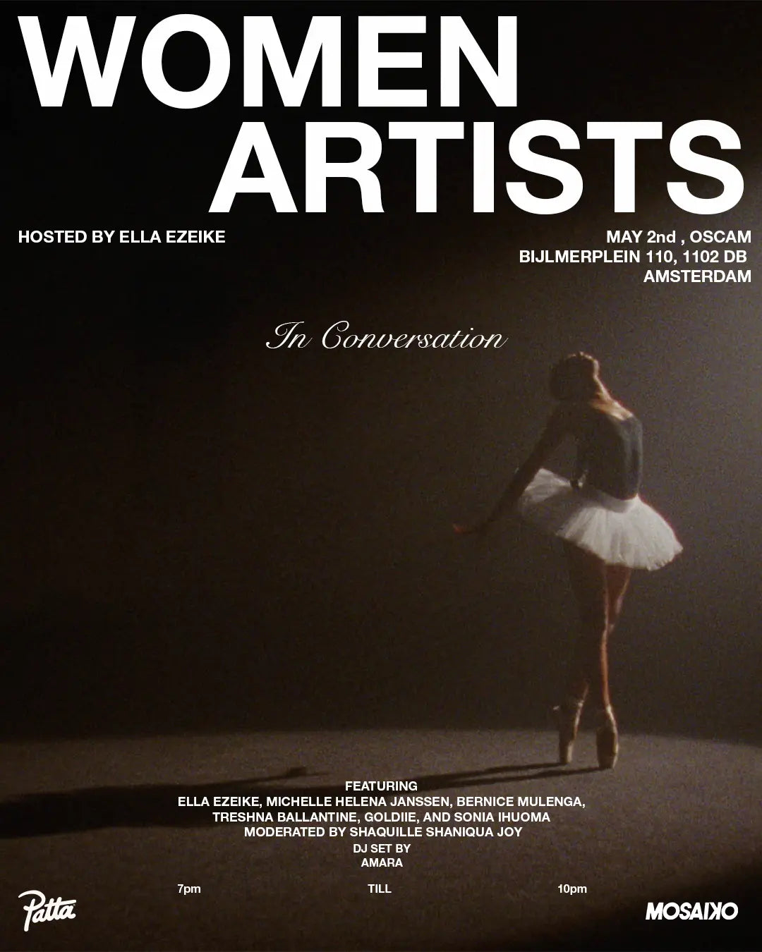 What went down at Women Artists in Conversation Patta