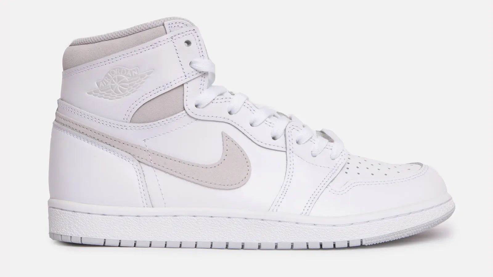 Air Jordan 1 High 85 (White/Neutral Grey) - Patta