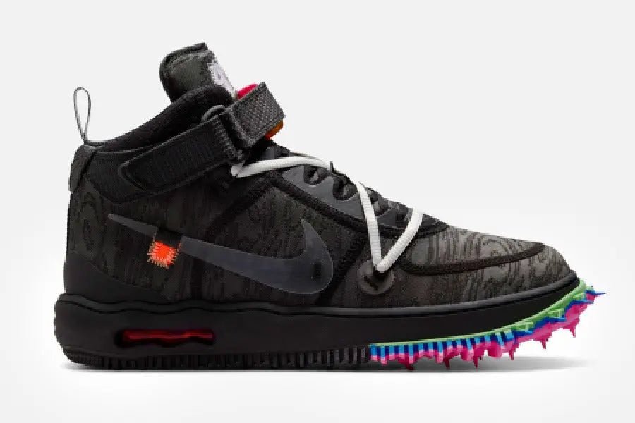 Nike Air Force 1 Mid Sp (Black/Clear-Black) - Patta