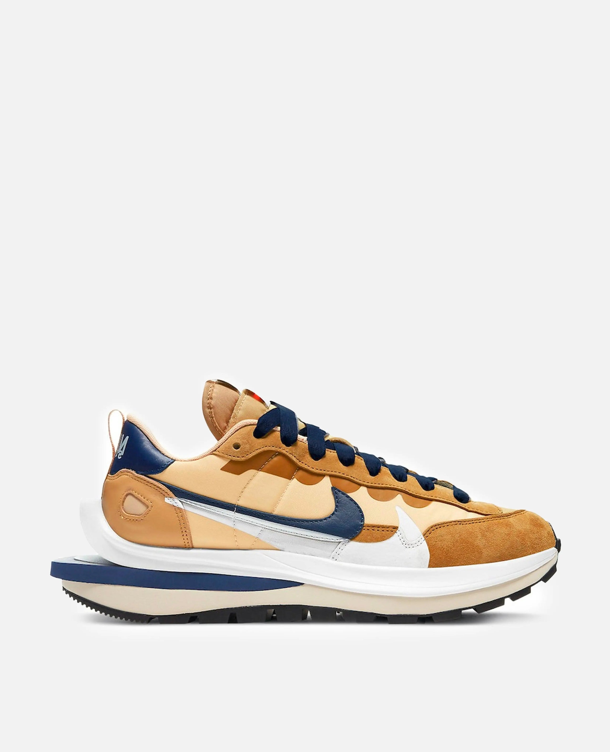 Nike X Sacai Vaporwaffle (Sesame/Blue Void-White) - Patta