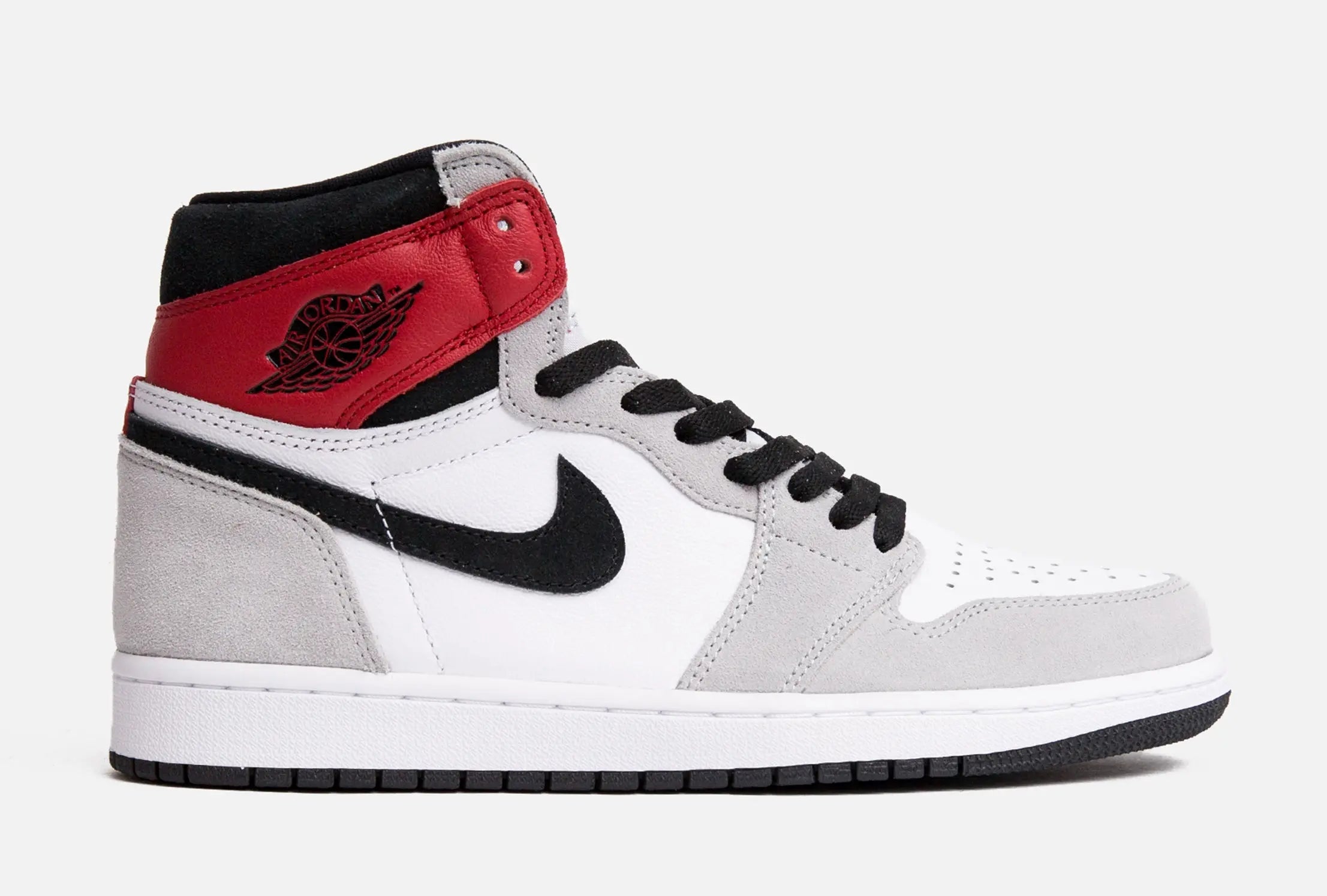 Retro High OG (White/Black-Lt Smoke Grey-Varsity Red) - Patta