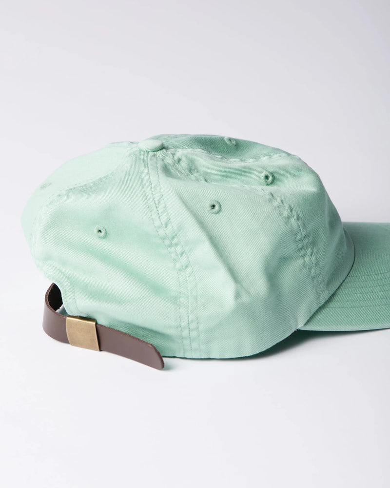 ByParra Script Logo 6 Panel Hat (Sage Green) ByParra