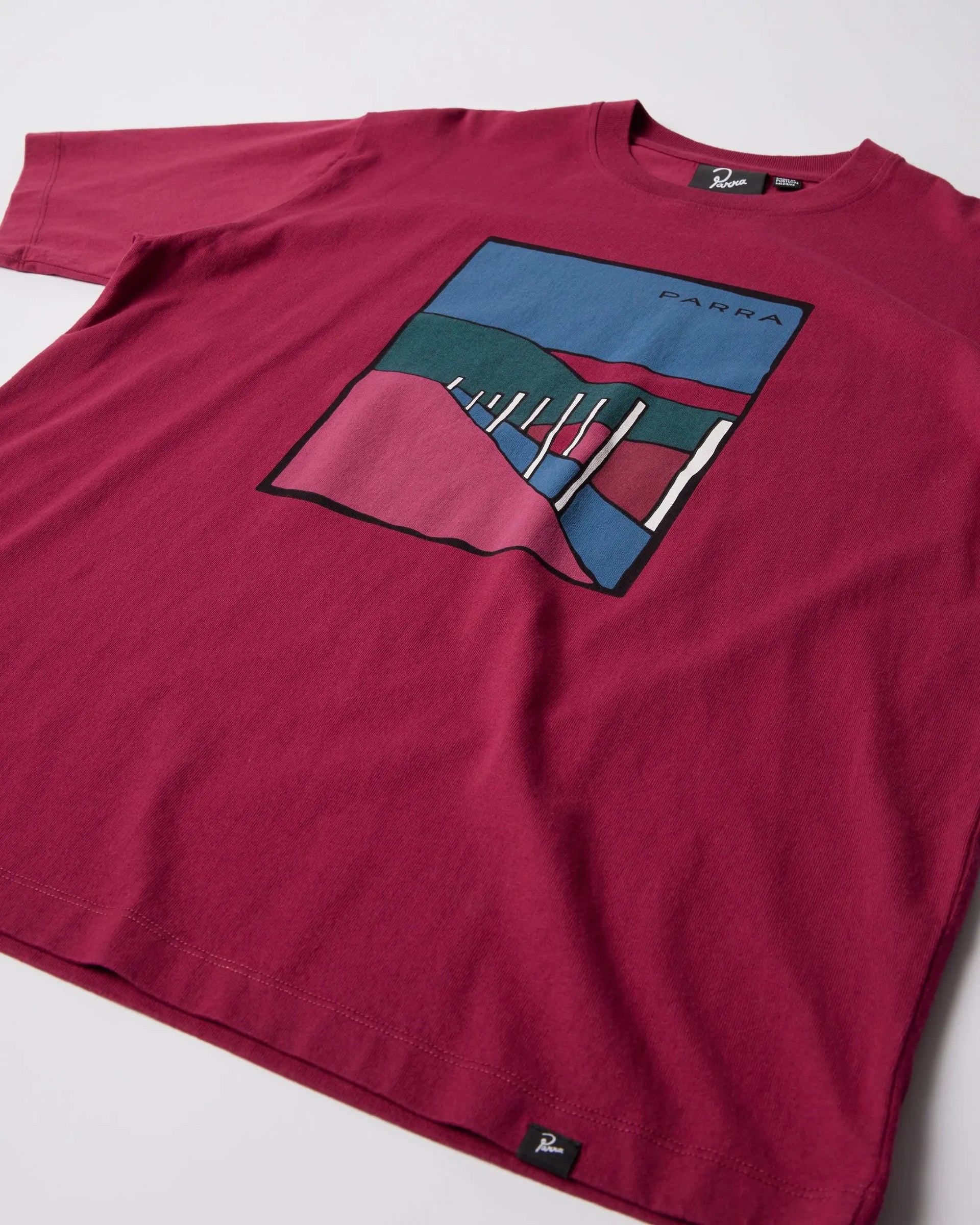 ByPara Beach Parking T-shirt (Raspberry) ByParra