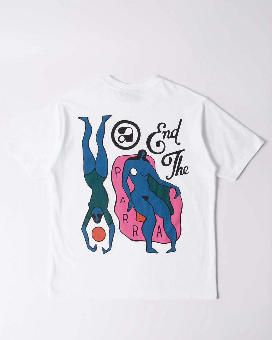 byParra End The Loungechair T-Shirt (White) byParra