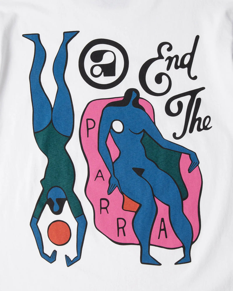 byParra End The Loungechair T-Shirt (White) byParra