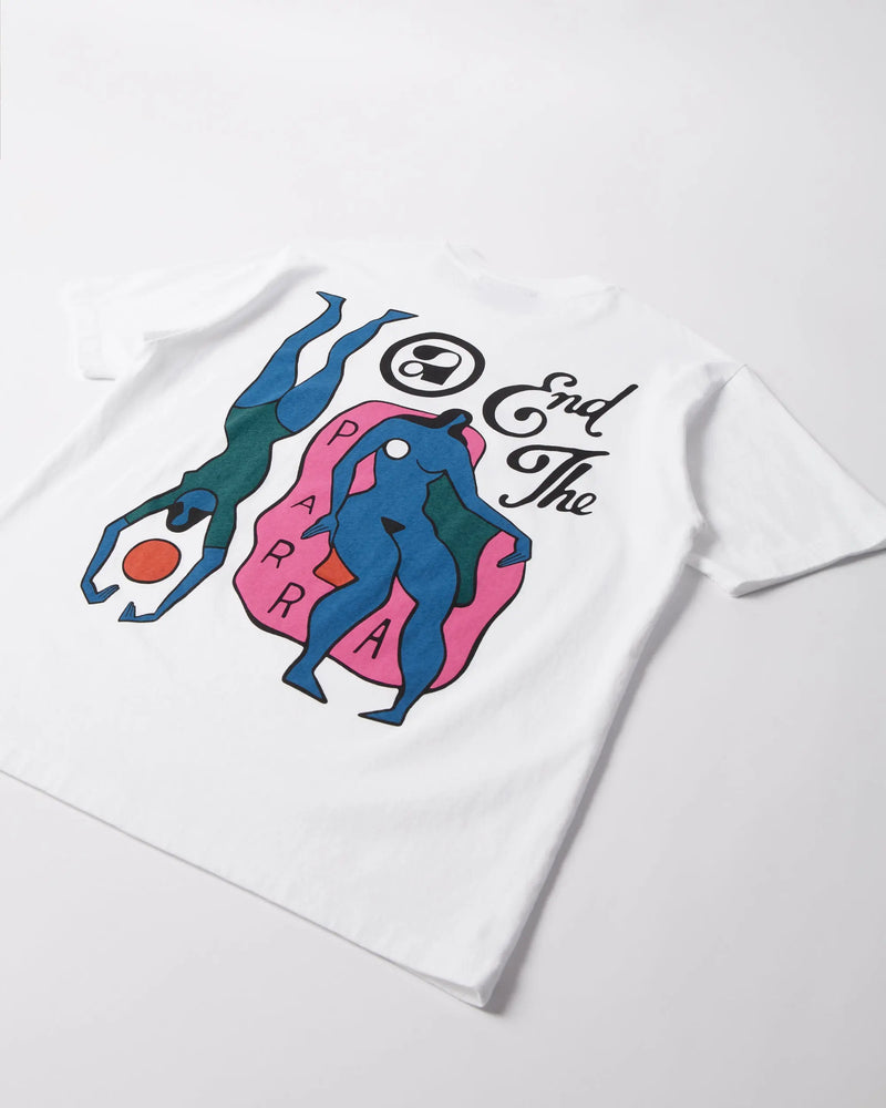 byParra End The Loungechair T-Shirt (White) byParra
