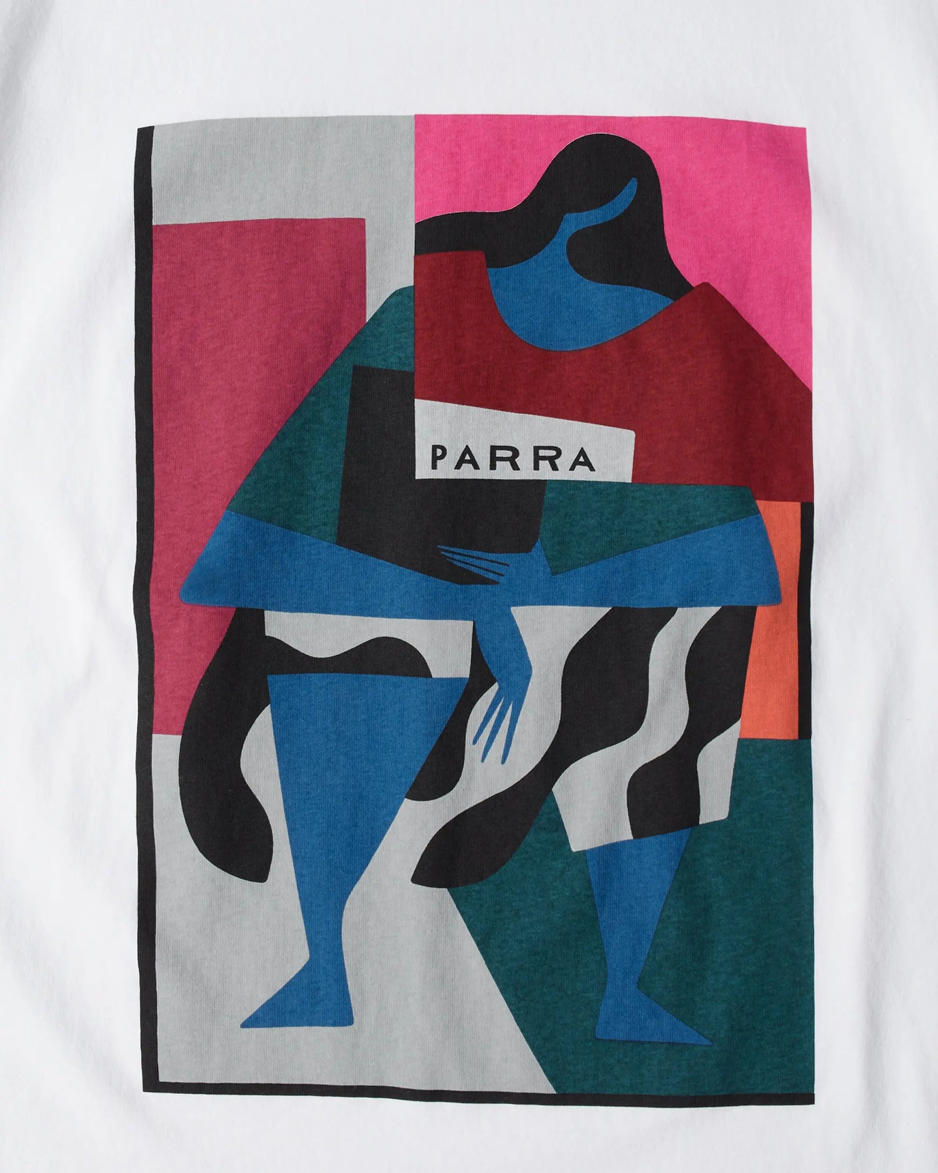 byParra Reading The Square T-Shirt (White) byParra