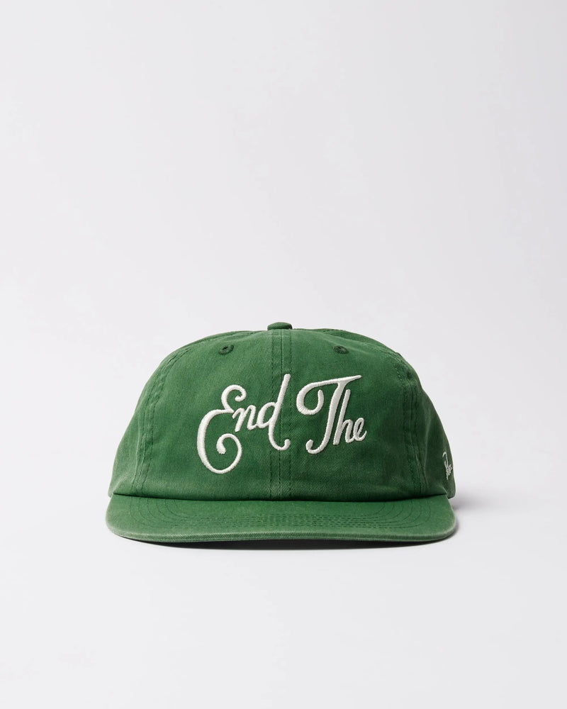 byParra End The 6 Panel Hat (Green) byParra