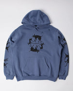 byParra Non Grand Cafe Hooded Sweatshirt (Blue) byParra