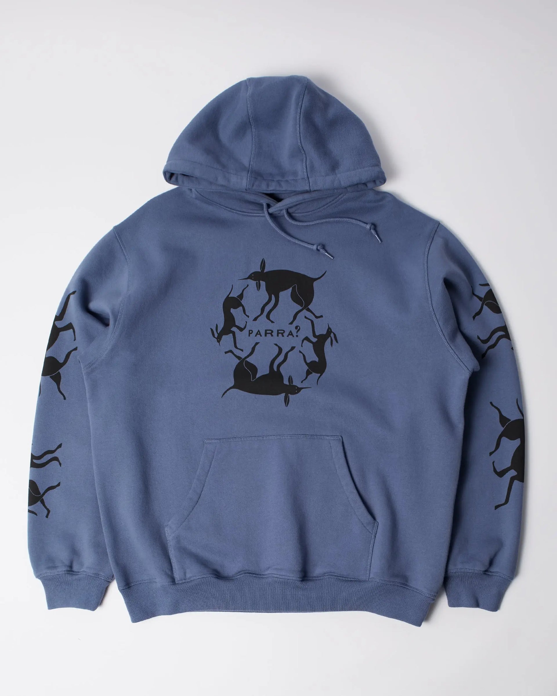 byParra Non Grand Cafe Hooded Sweatshirt (Blue) byParra