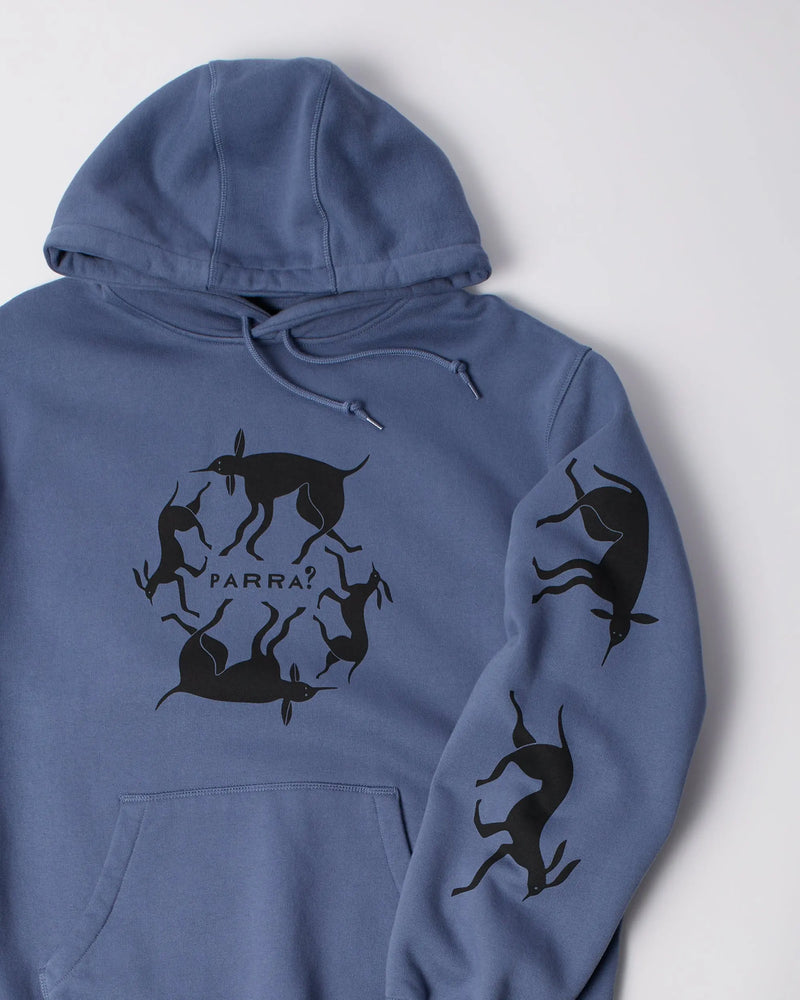 byParra Non Grand Cafe Hooded Sweatshirt (Blue) byParra