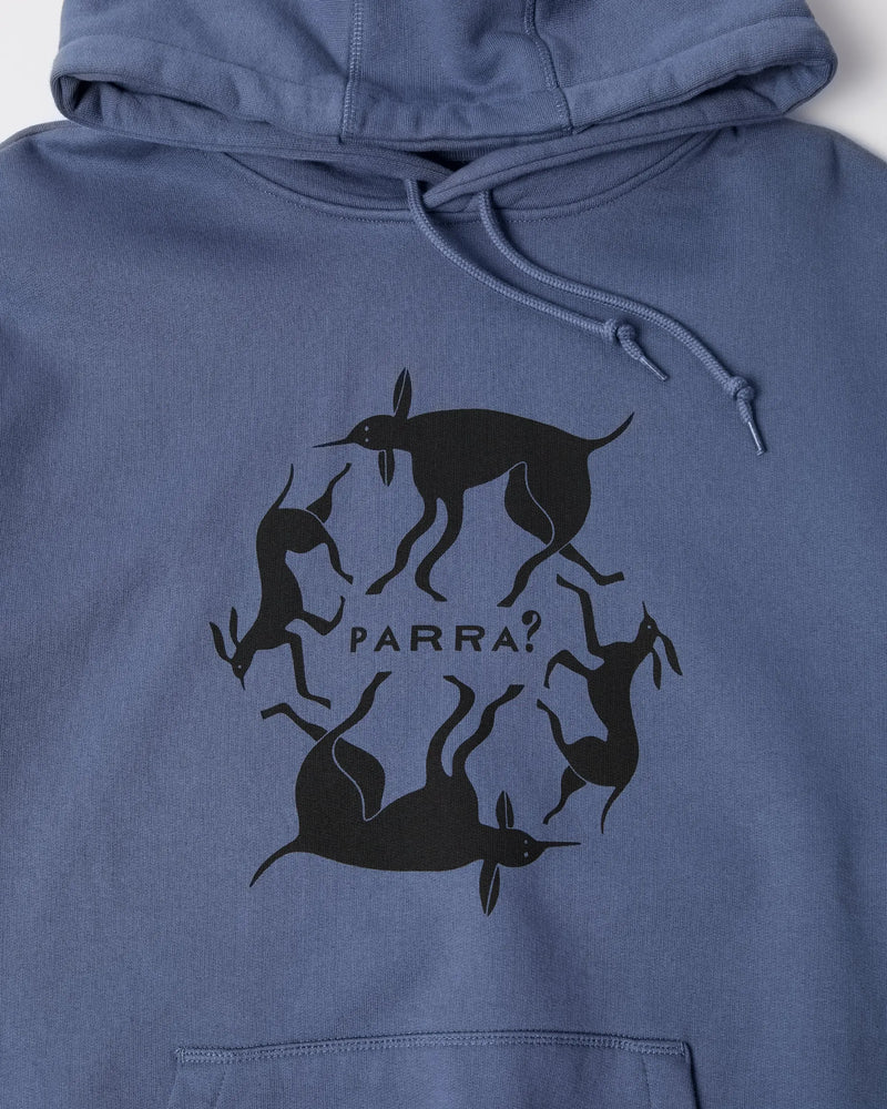 byParra Non Grand Cafe Hooded Sweatshirt (Blue) byParra