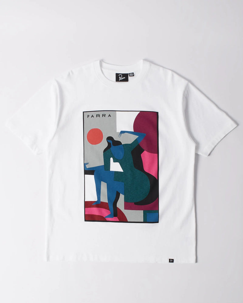 byParra Ball To The Face T-Shirt (White) byParra