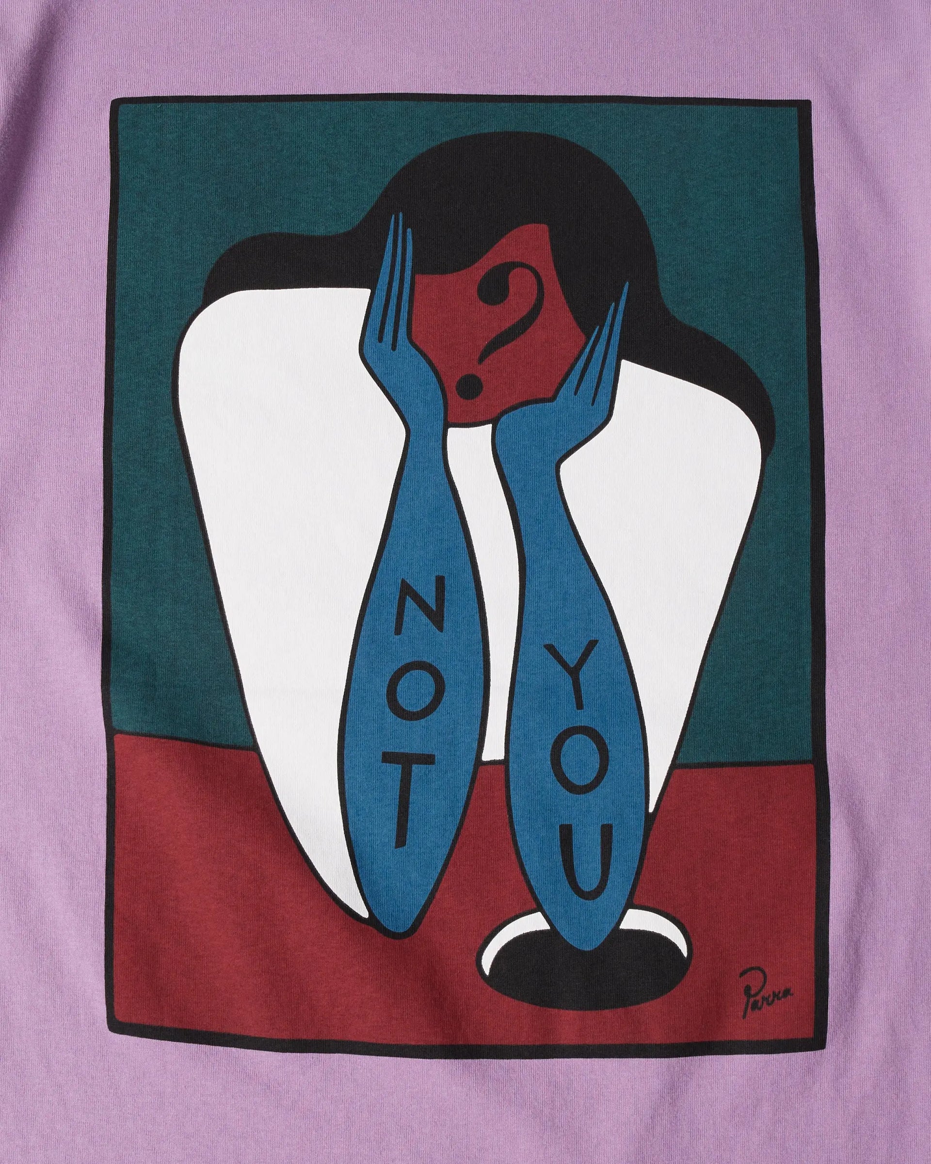 byParra Not You T-Shirt (Purple) byParra