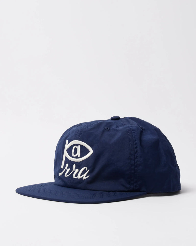 byParra Weird Eye Logo 6 Panel Hat (Blue) byParra