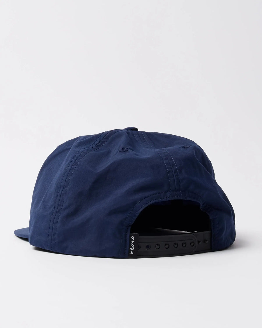 byParra Weird Eye Logo 6 Panel Hat (Blue) byParra