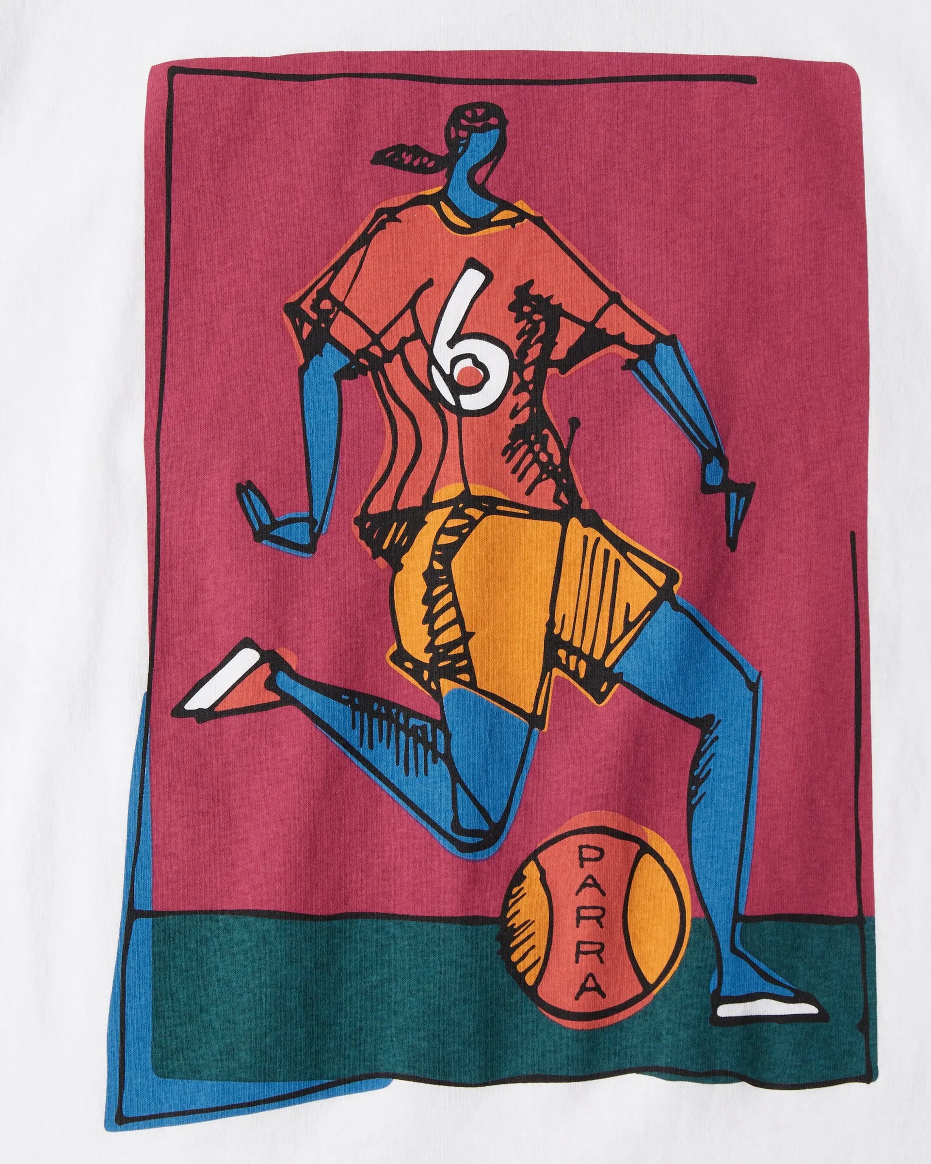 byParra Kicked Around T-Shirt (White) byParra
