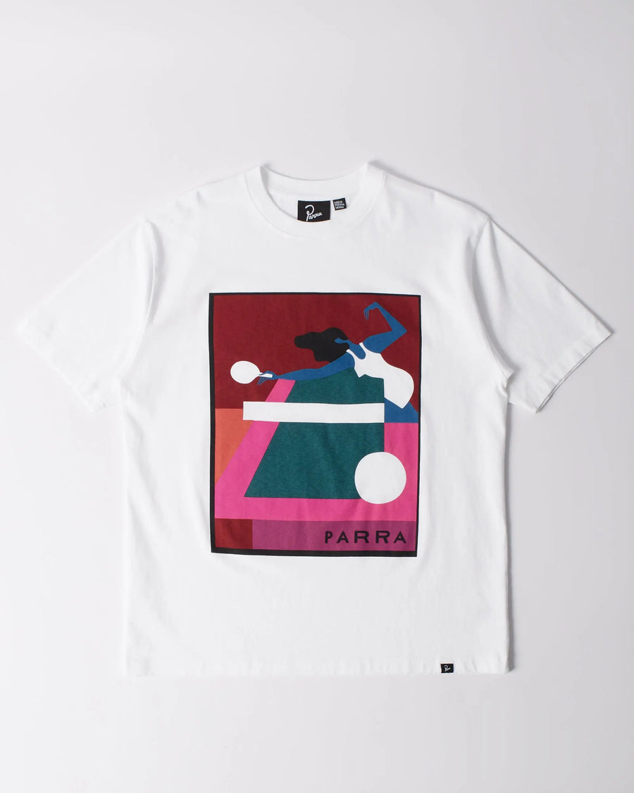 byParra Ping Ponged T-Shirt (White) byParra