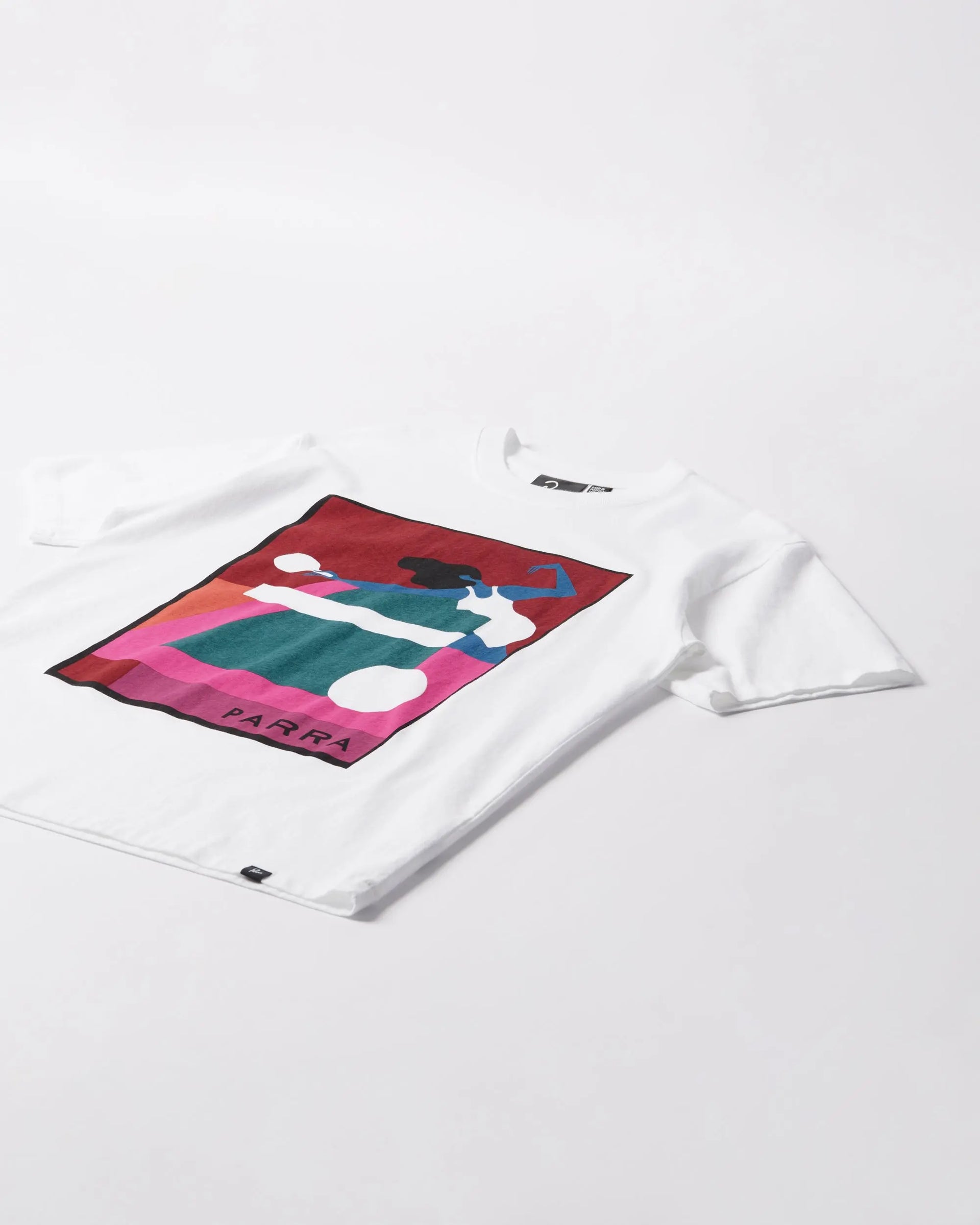 byParra Ping Ponged T-Shirt (White) byParra