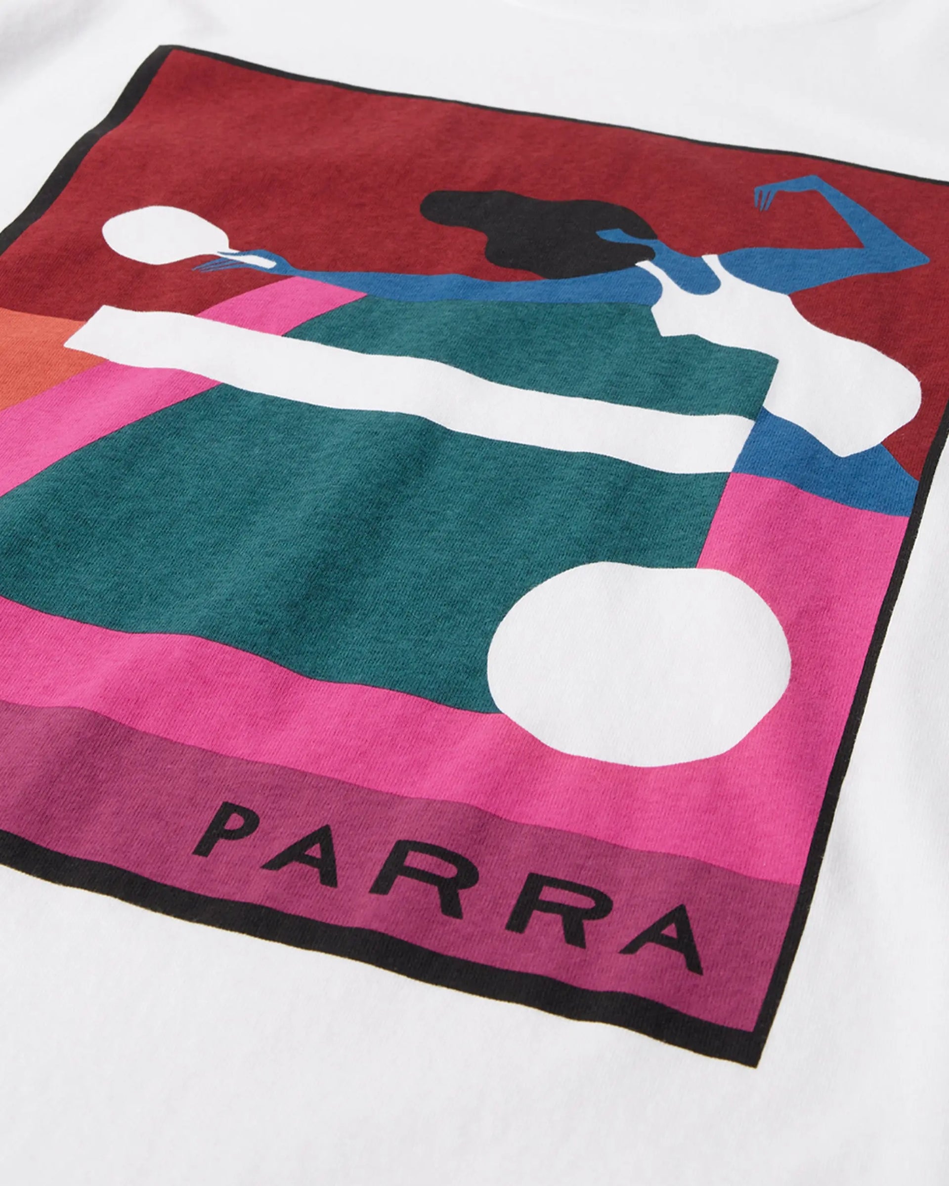 byParra Ping Ponged T-Shirt (White) byParra