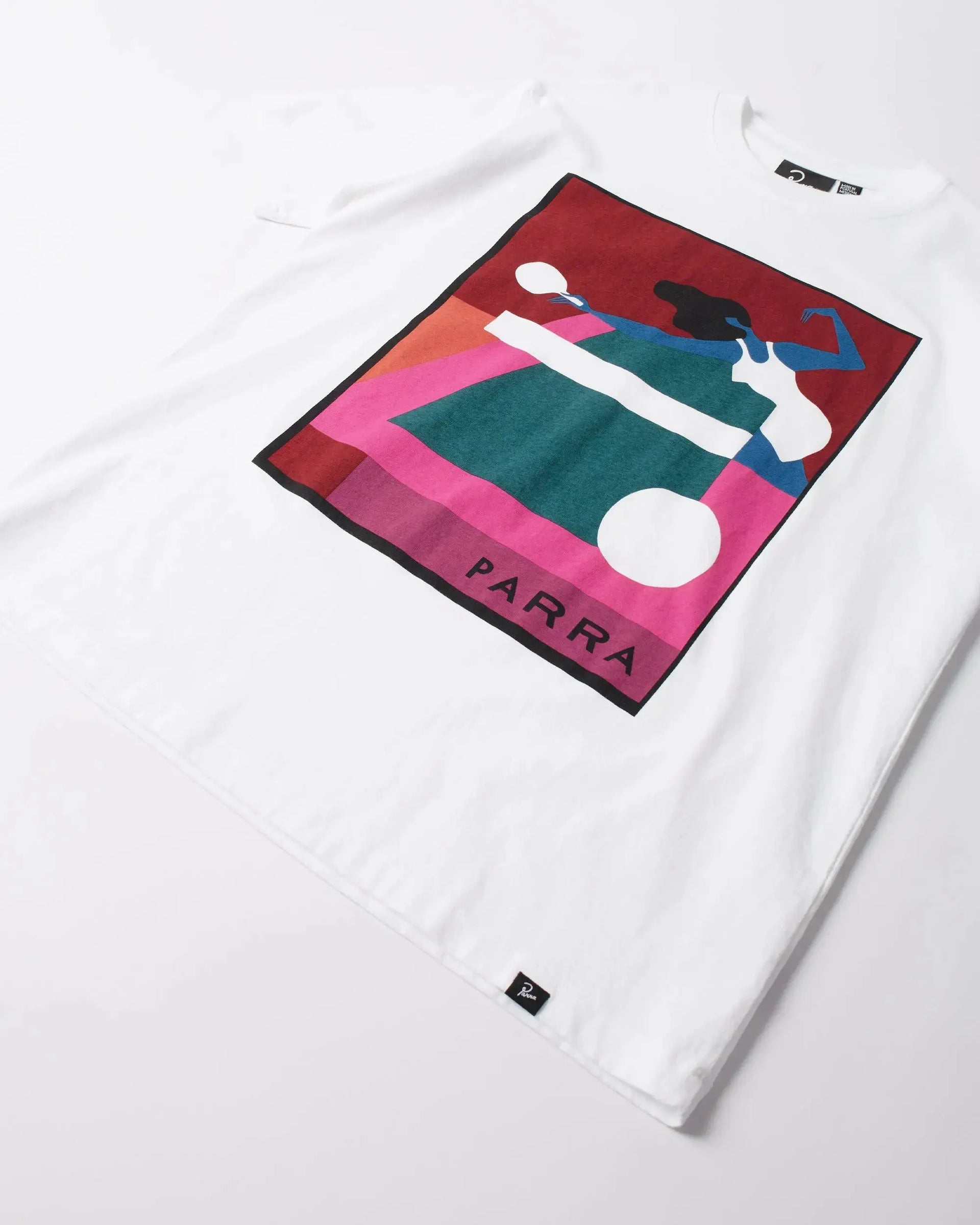 byParra Ping Ponged T-Shirt (White) byParra