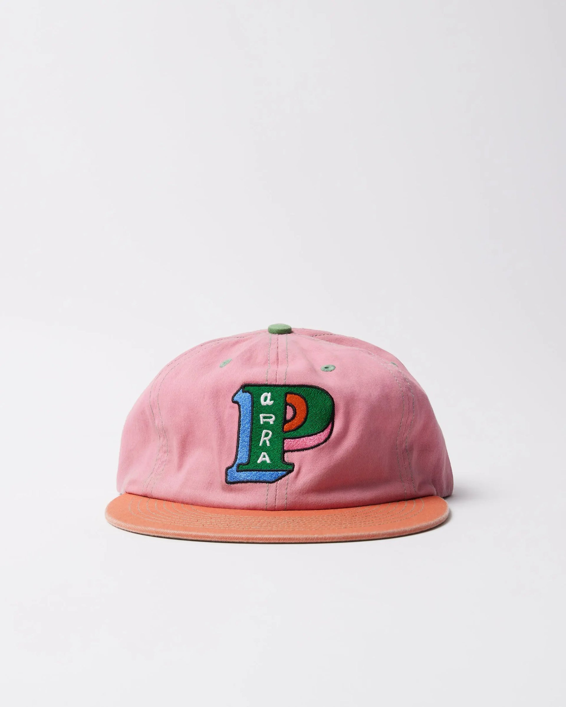 byParra Slanted P 6 Panel Hat (Pink) byParra
