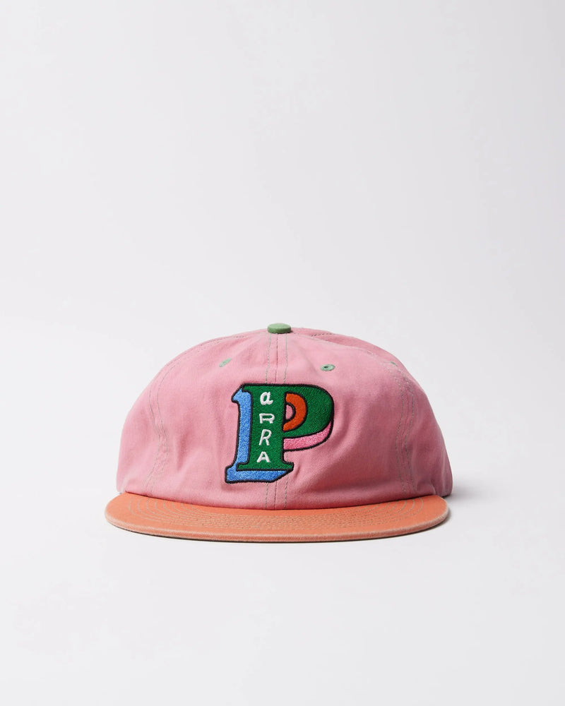byParra Slanted P 6 Panel Hat (Pink) byParra