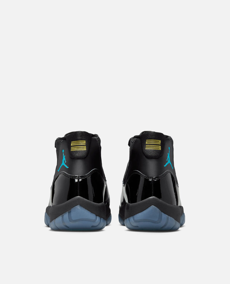 Nike Air Jordan 11 Retro "Gamma" ( Black/Gamma Blue-Black-Varsity Maize) Jordan