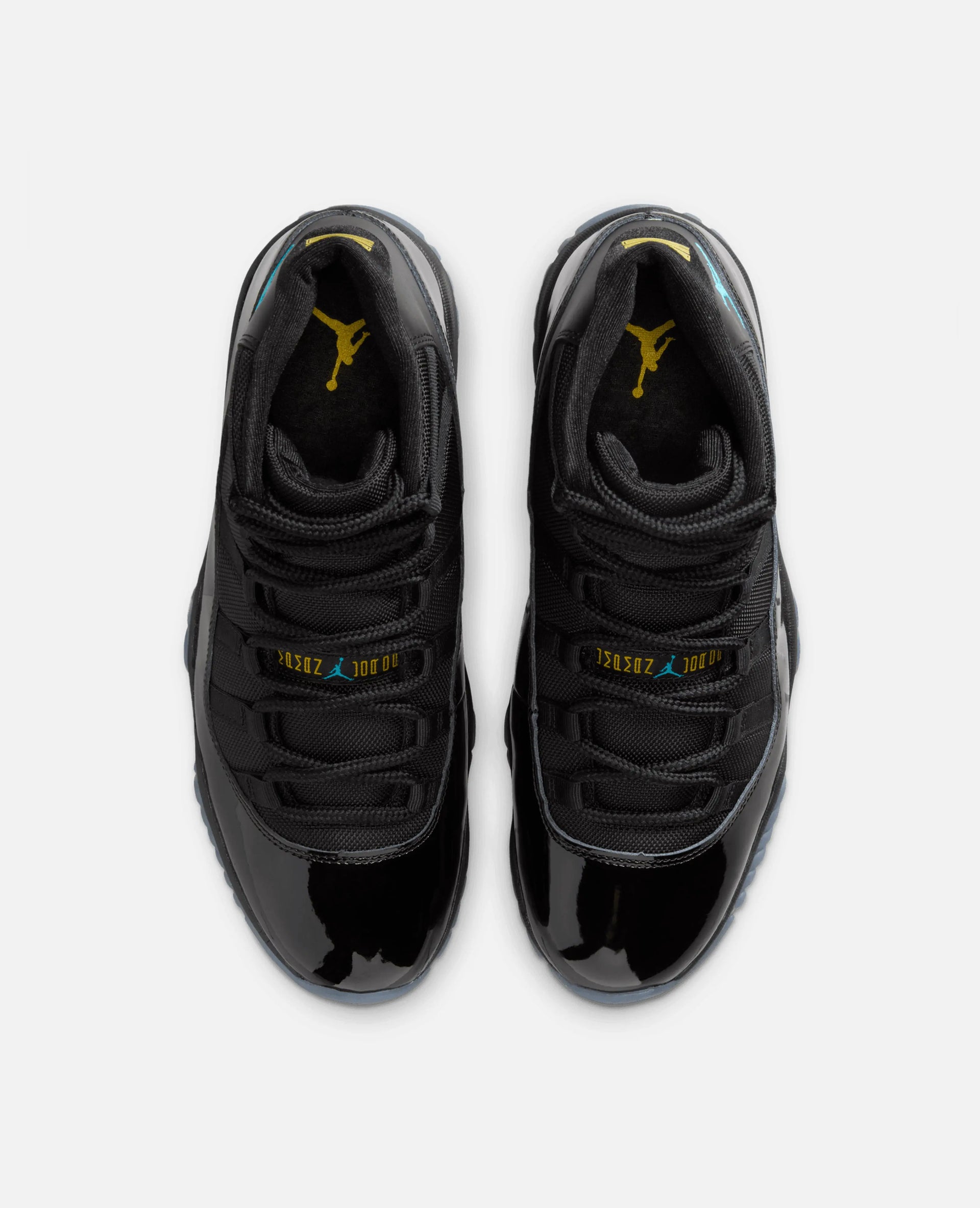 Nike Air Jordan 11 Retro "Gamma" ( Black/Gamma Blue-Black-Varsity Maize) Jordan