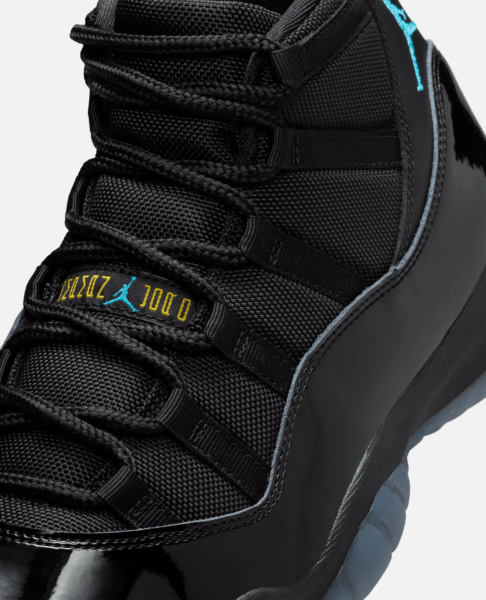 Nike Air Jordan 11 Retro "Gamma" ( Black/Gamma Blue-Black-Varsity Maize) Jordan