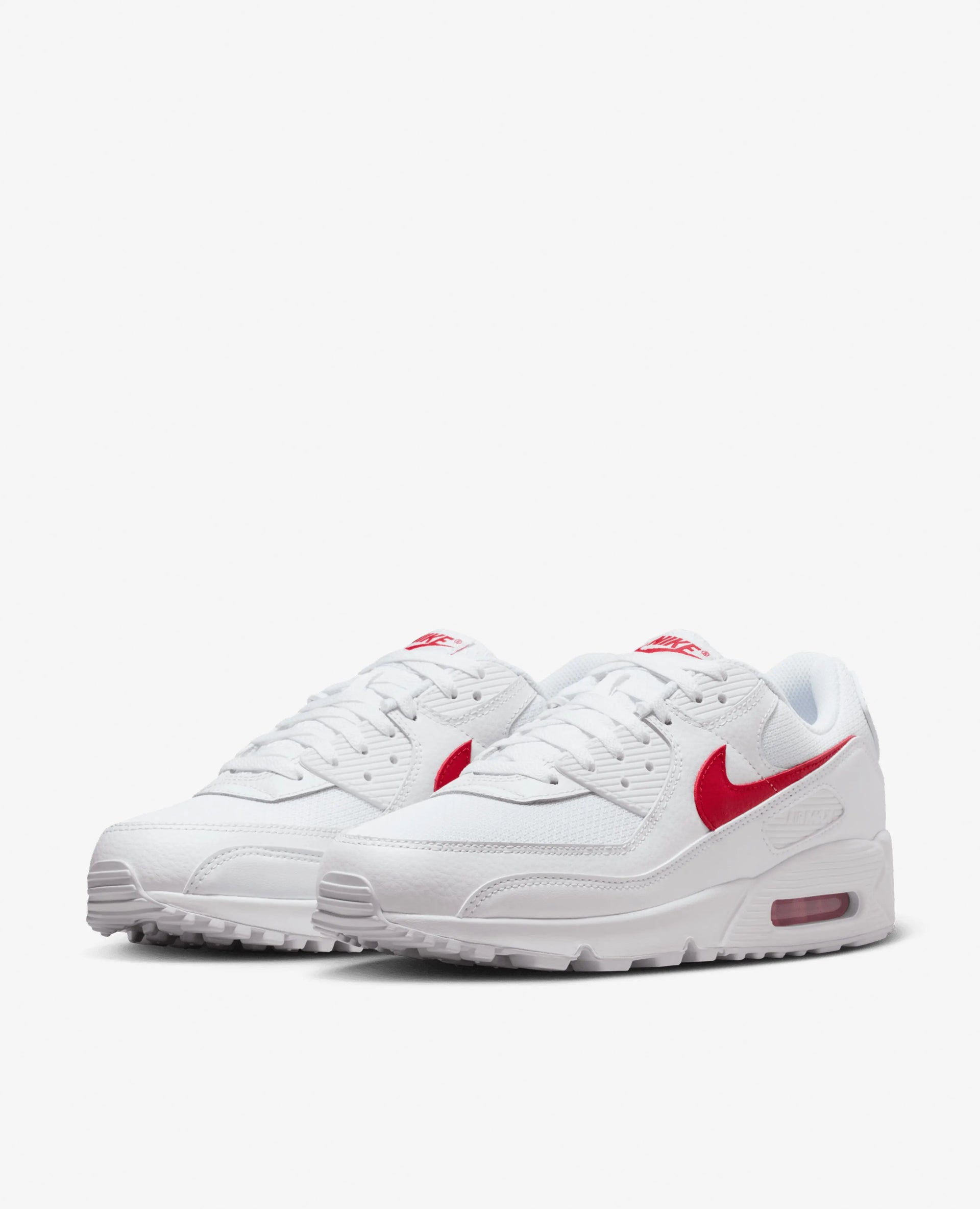 Nike Air Max 90 (WHITE/UNIVERSITY RED-WHITE) Nike