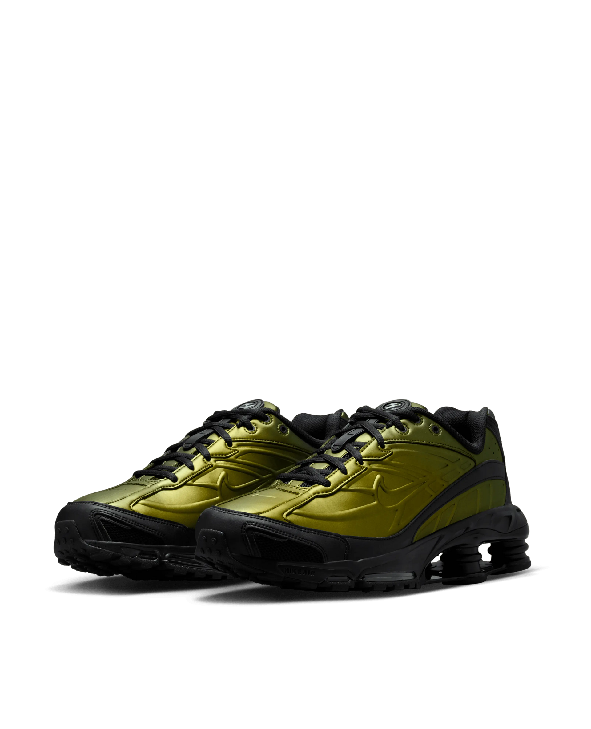 Nike Shox Ride 2 (Black/Black-Olive Flank-MTLC Silver) Nike