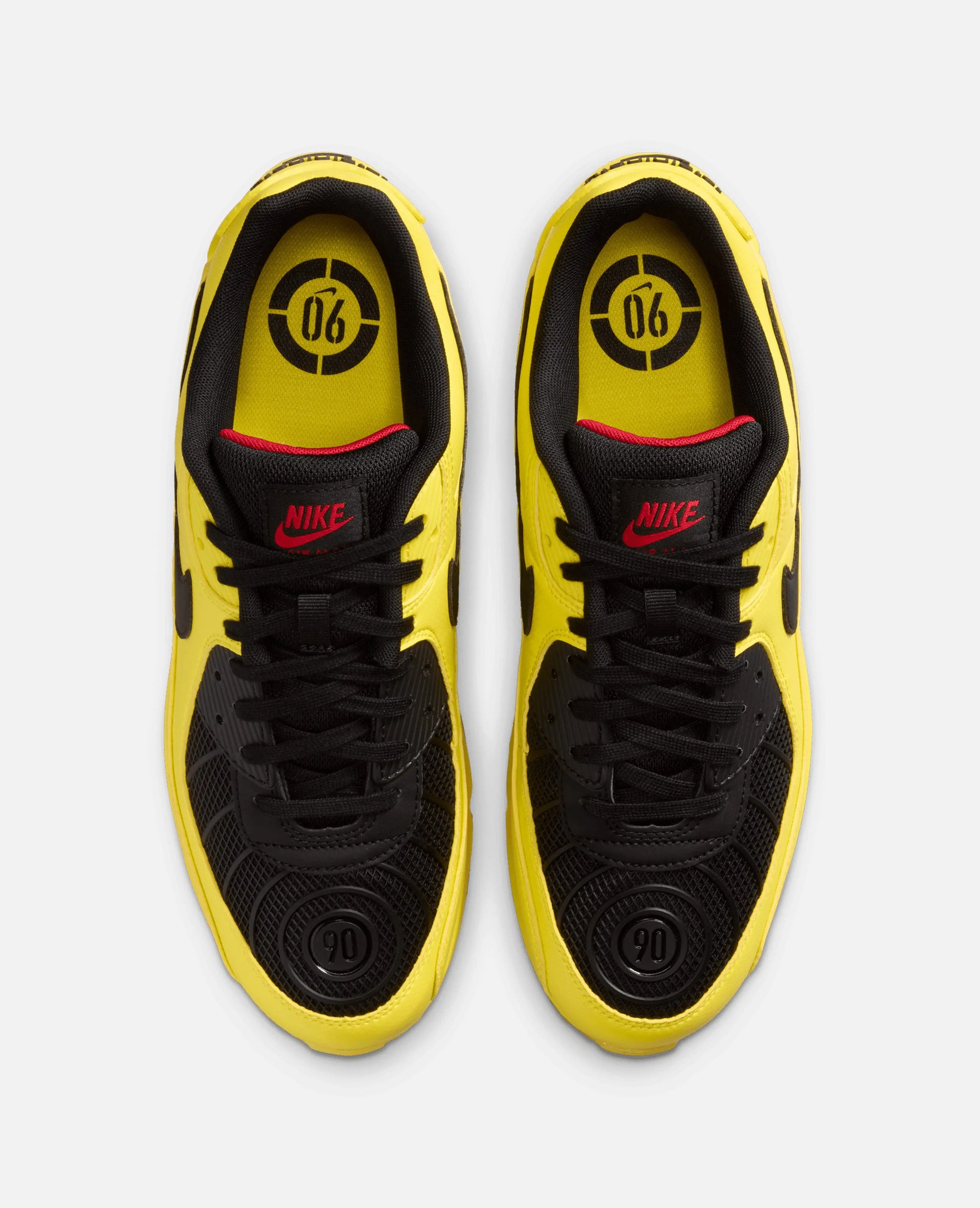 Nike Air Max 90 (Zest/Black-Fire Red-Gym Red) Nike