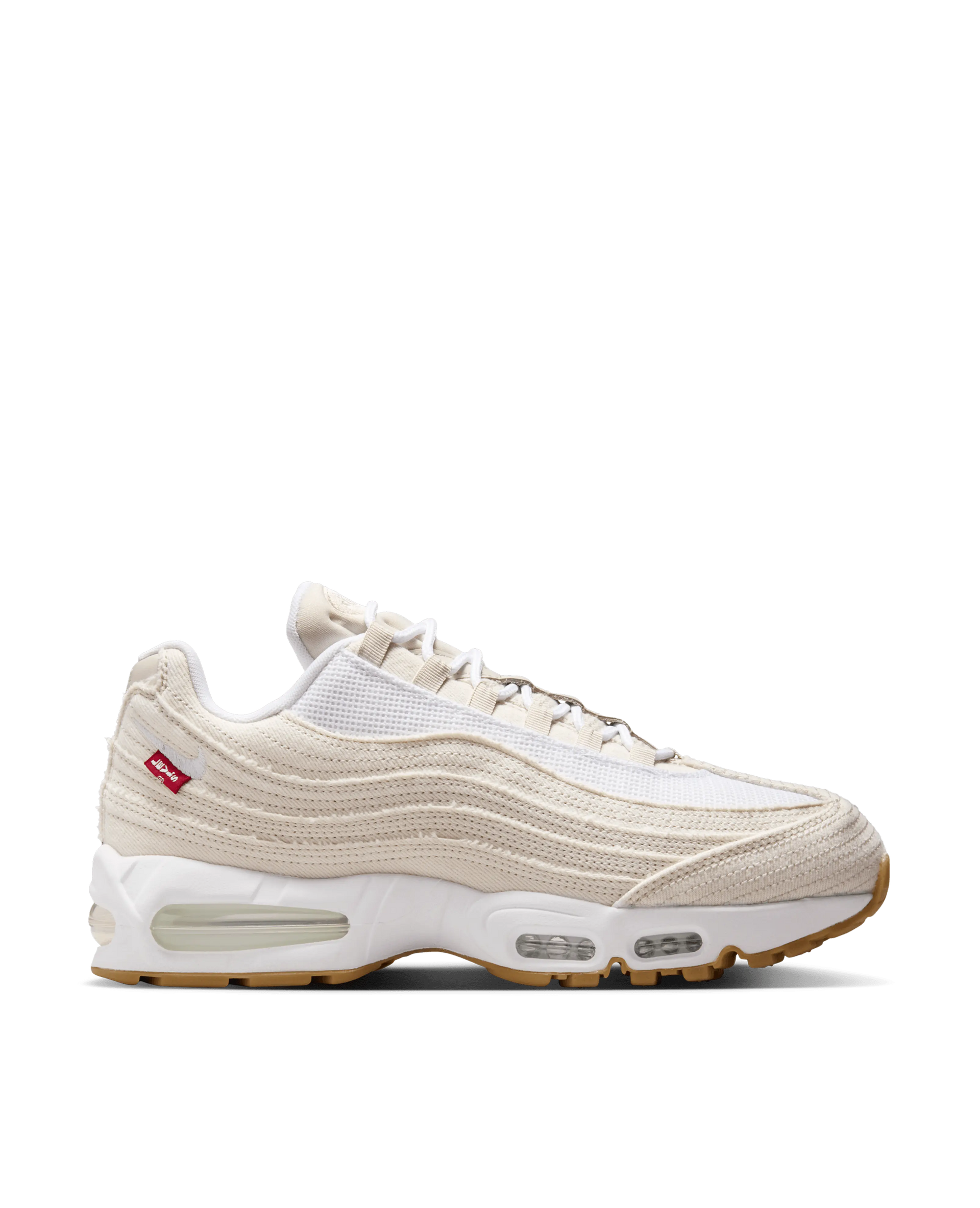 Nike Air Max 95 OG (LT Orewood BRN/White-Gym Red) Nike