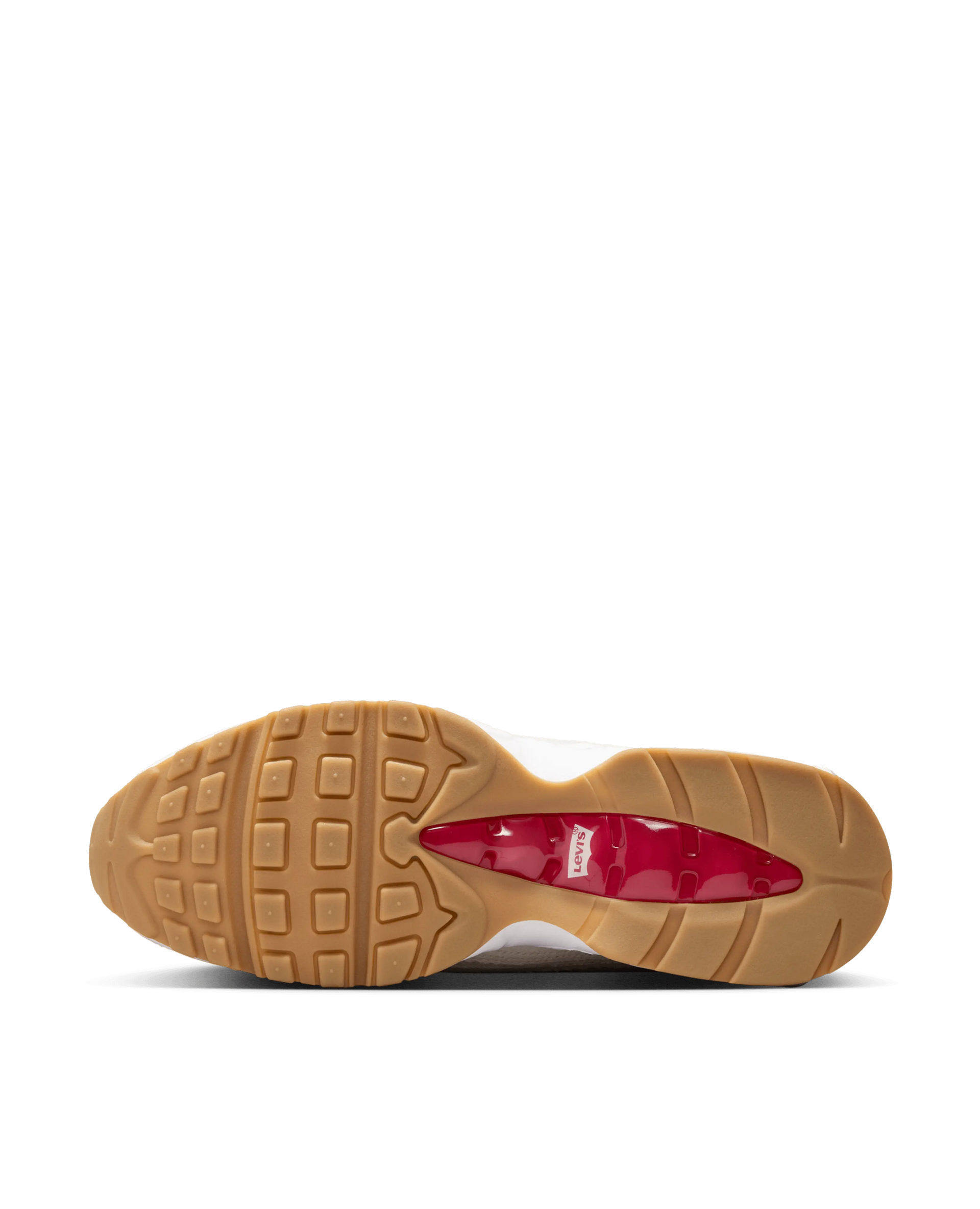 Nike Air Max 95 OG (LT Orewood BRN/White-Gym Red) Nike