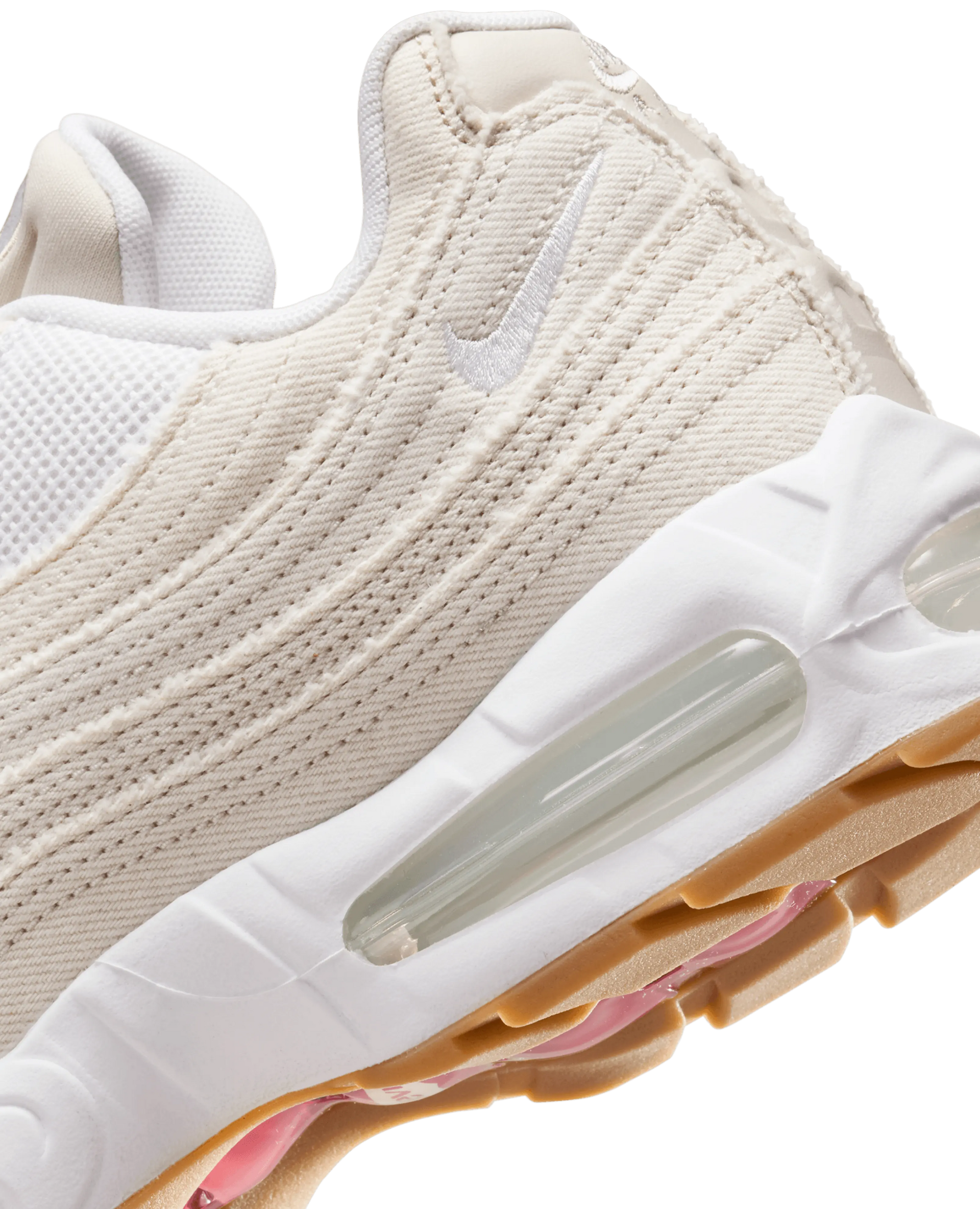 Nike Air Max 95 OG (LT Orewood BRN/White-Gym Red) Nike