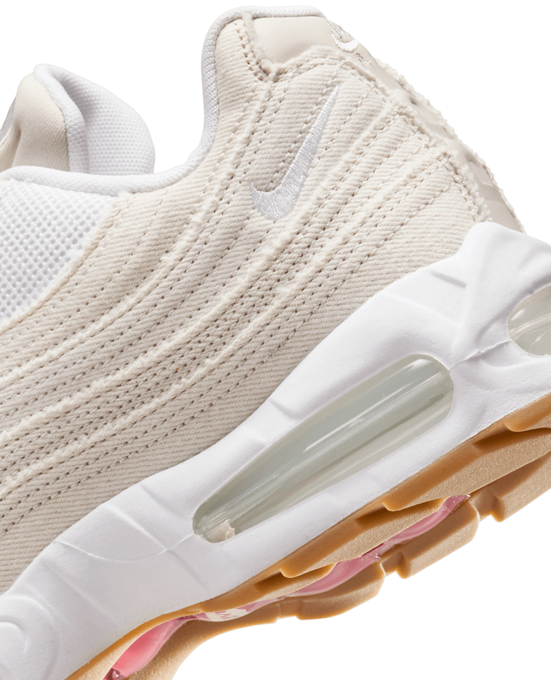 Nike Air Max 95 OG (LT Orewood BRN/White-Gym Red) Nike