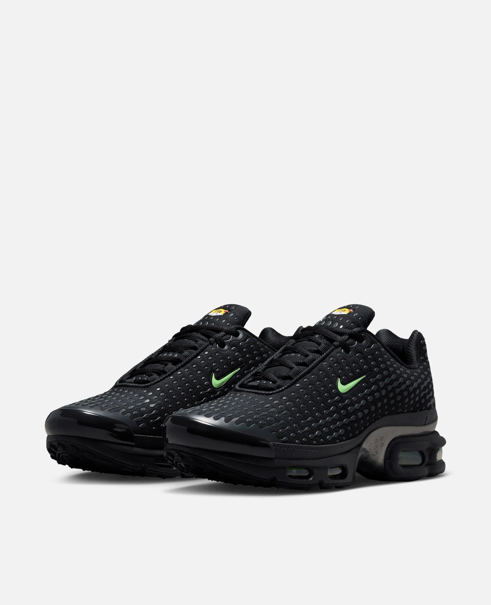 Nike Air Max Plus VII (Black/Illusion Green-Dark Smoke Grey-Metallic Pewter) Nike