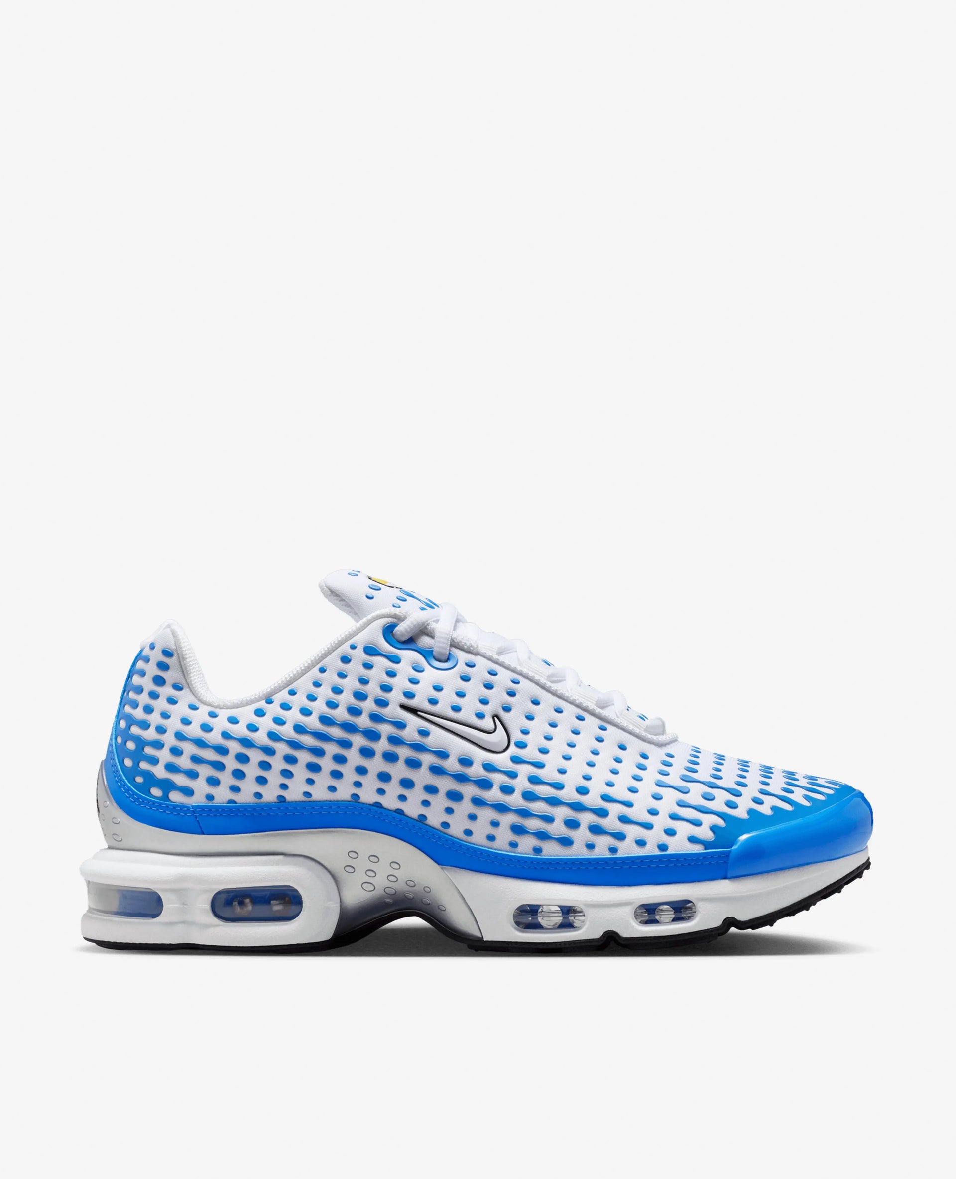 Nike Air Max Plus VII (White/White-Blue Crystal-Metallic Silver-Black) Nike