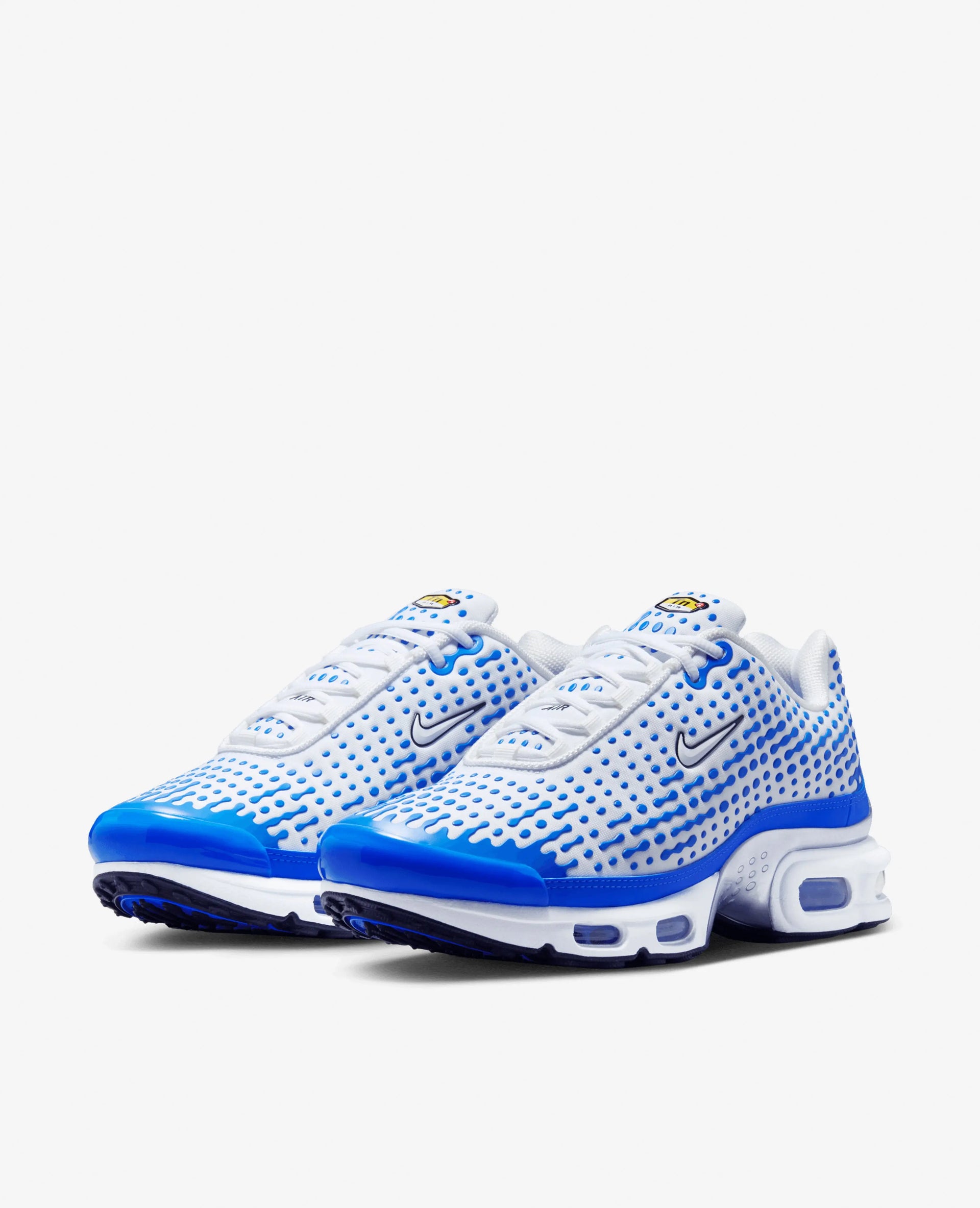 Nike Air Max Plus VII (White/White-Blue Crystal-Metallic Silver-Black) Nike