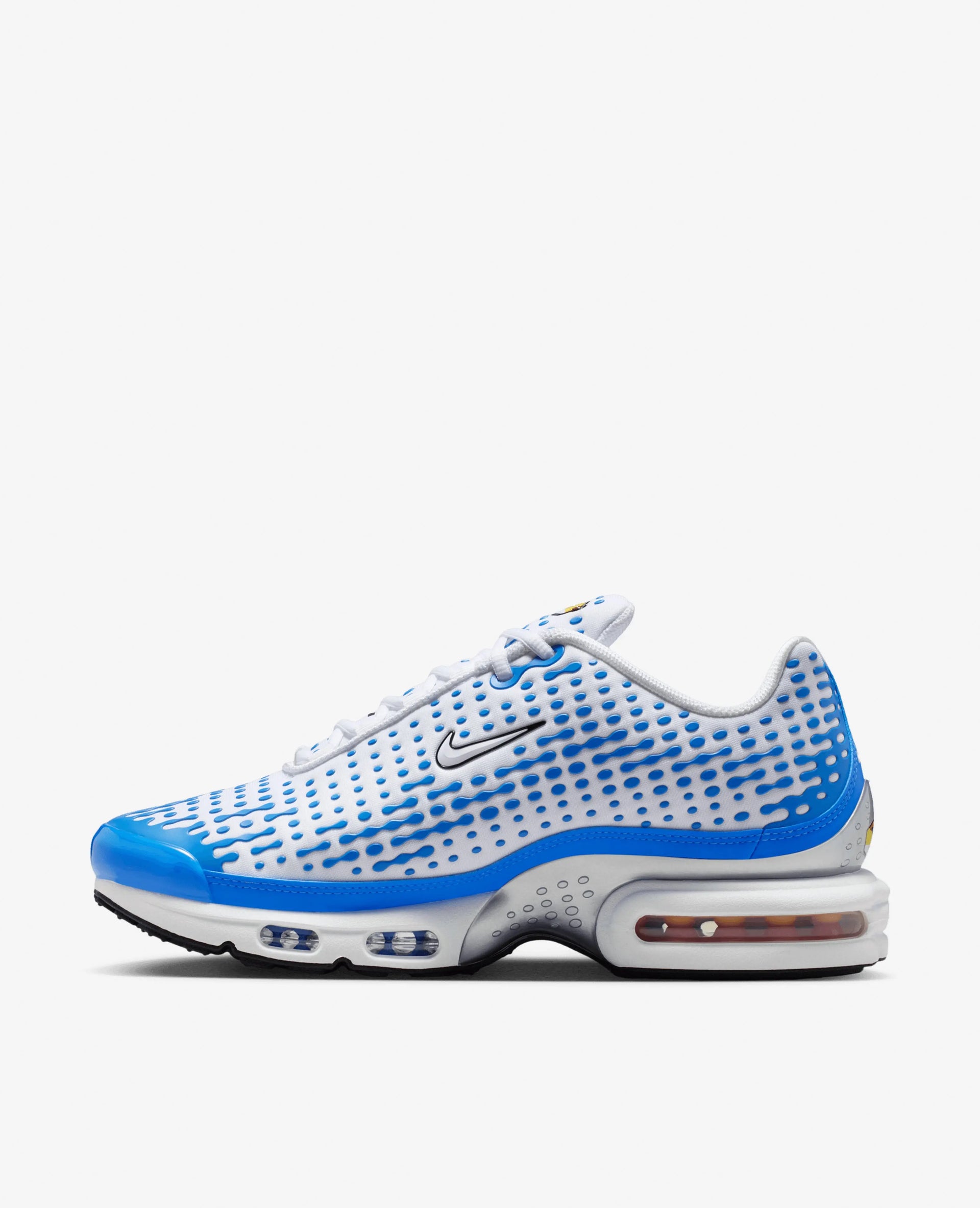 Nike Air Max Plus VII (White/White-Blue Crystal-Metallic Silver-Black) Nike