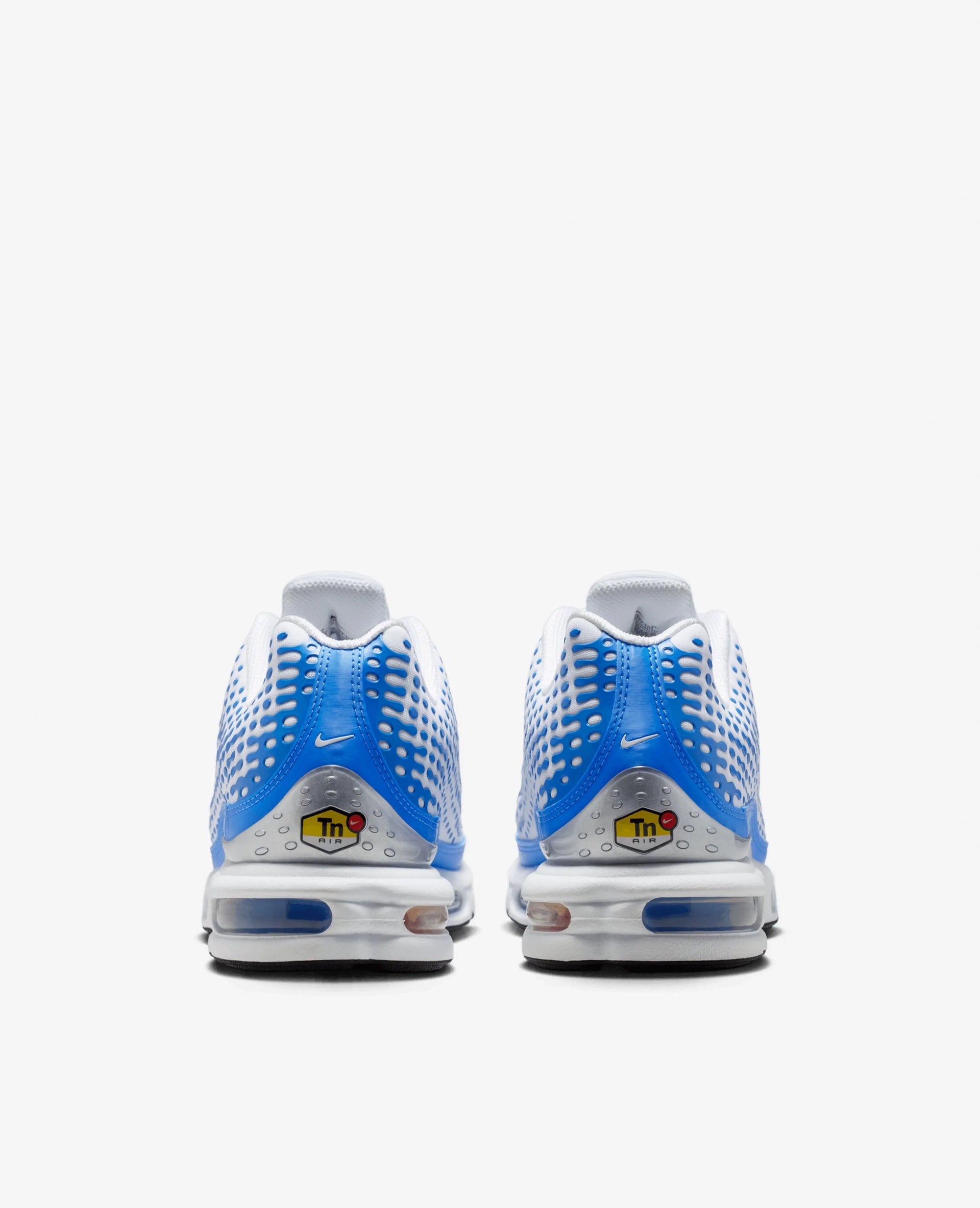 Nike Air Max Plus VII (White/White-Blue Crystal-Metallic Silver-Black) Nike