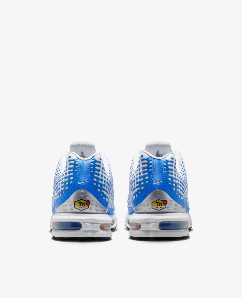 Nike Air Max Plus VII (White/White-Blue Crystal-Metallic Silver-Black) Nike