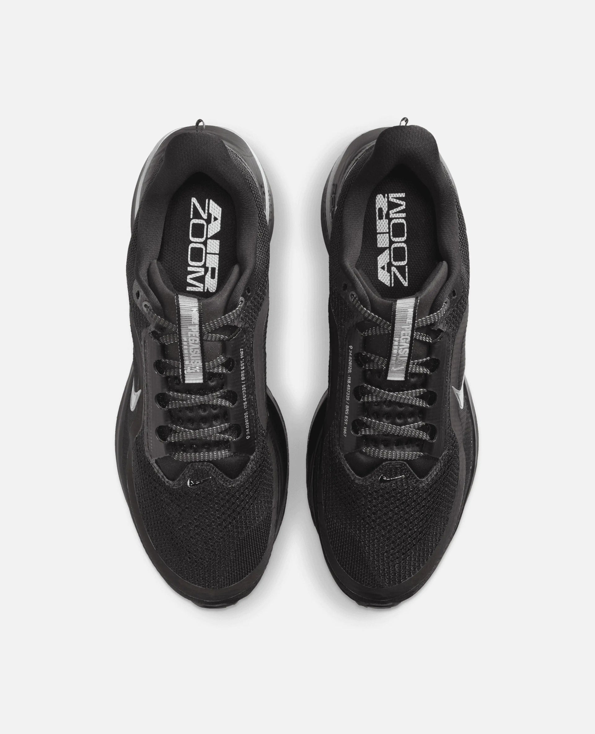 Nike Pegasus Premium (Black/Black-Metalic Silver) Nike