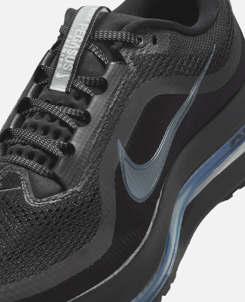 Nike Pegasus Premium (Black/Black-Metalic Silver) Nike