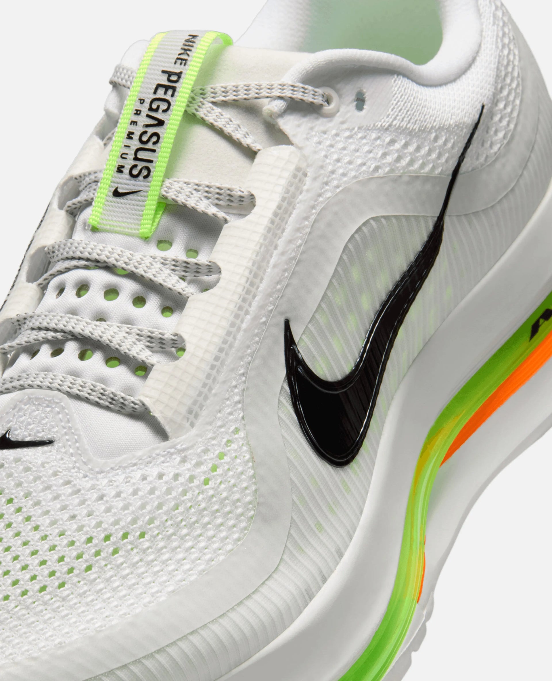 Nike Pegasus Premium (WHITE/BLACK-OFF WHITE-VOLT) Nike