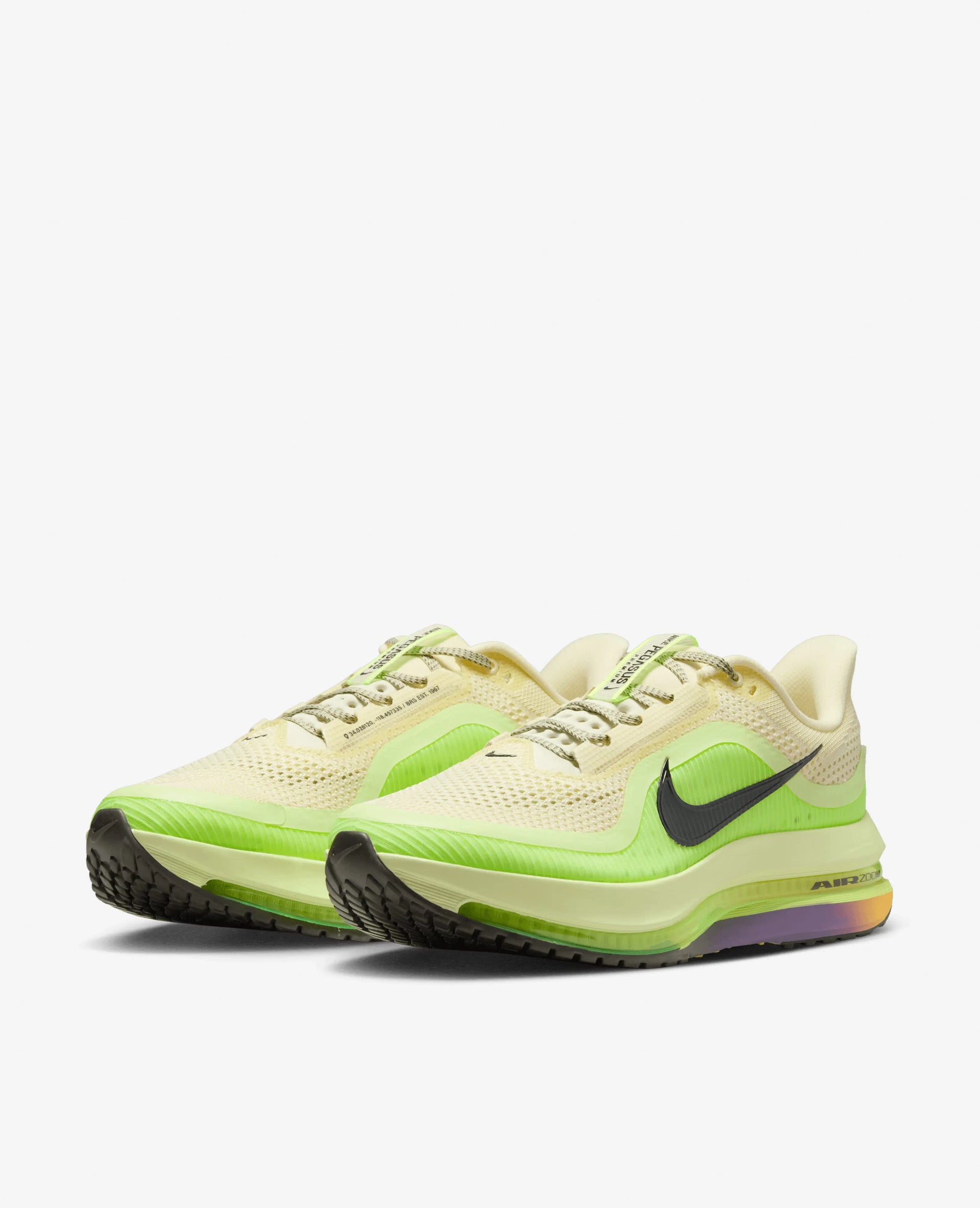 Nike Pegasus Premium (ALABASTER/BLACK-BARELY VOLT-VOLT ICE) Nike