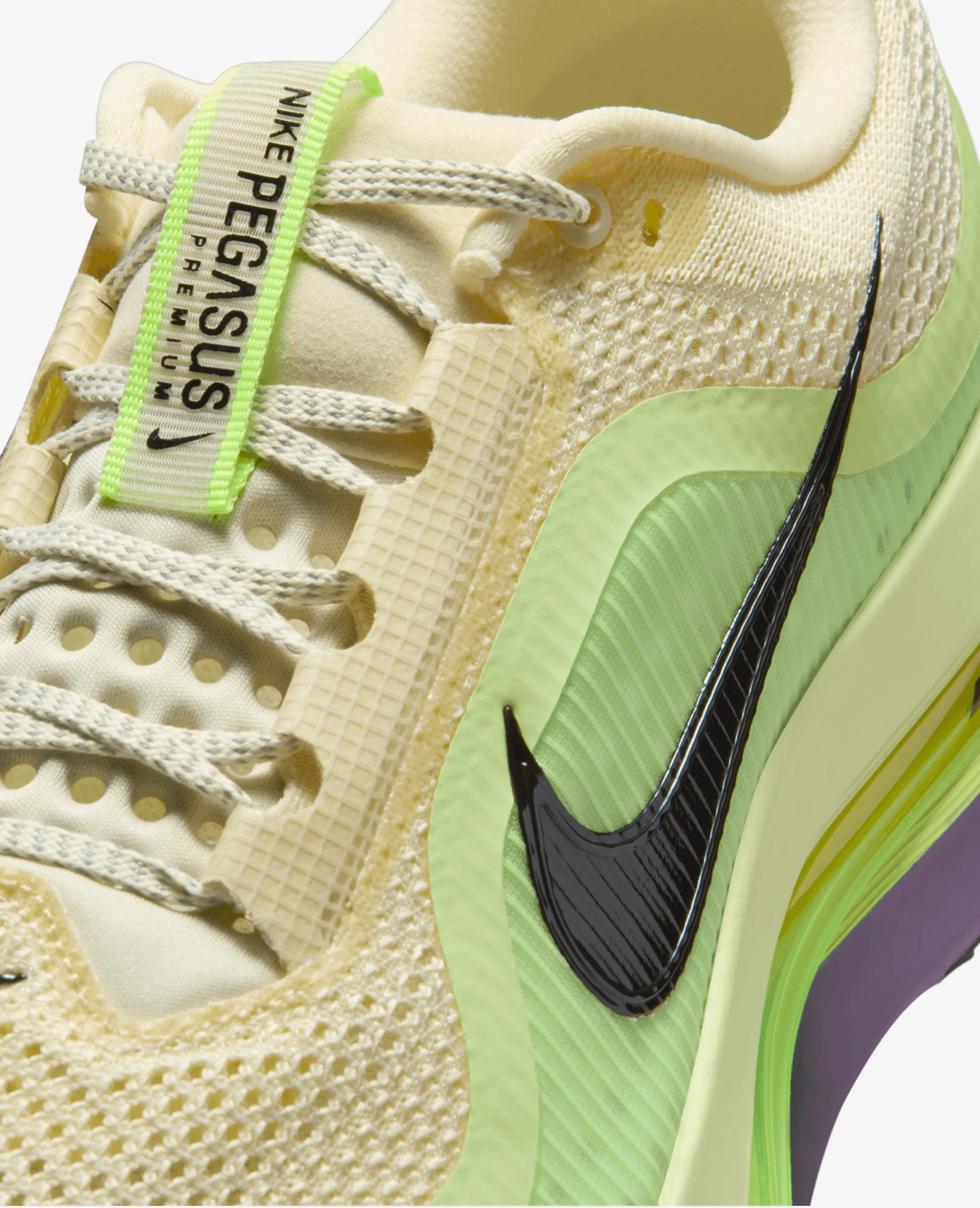 Nike Pegasus Premium (ALABASTER/BLACK-BARELY VOLT-VOLT ICE) Nike